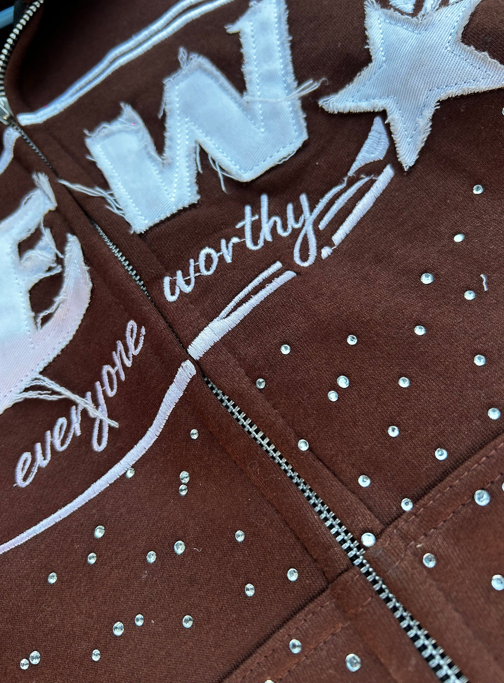 FEW Zip Up Hoodie (Brown)