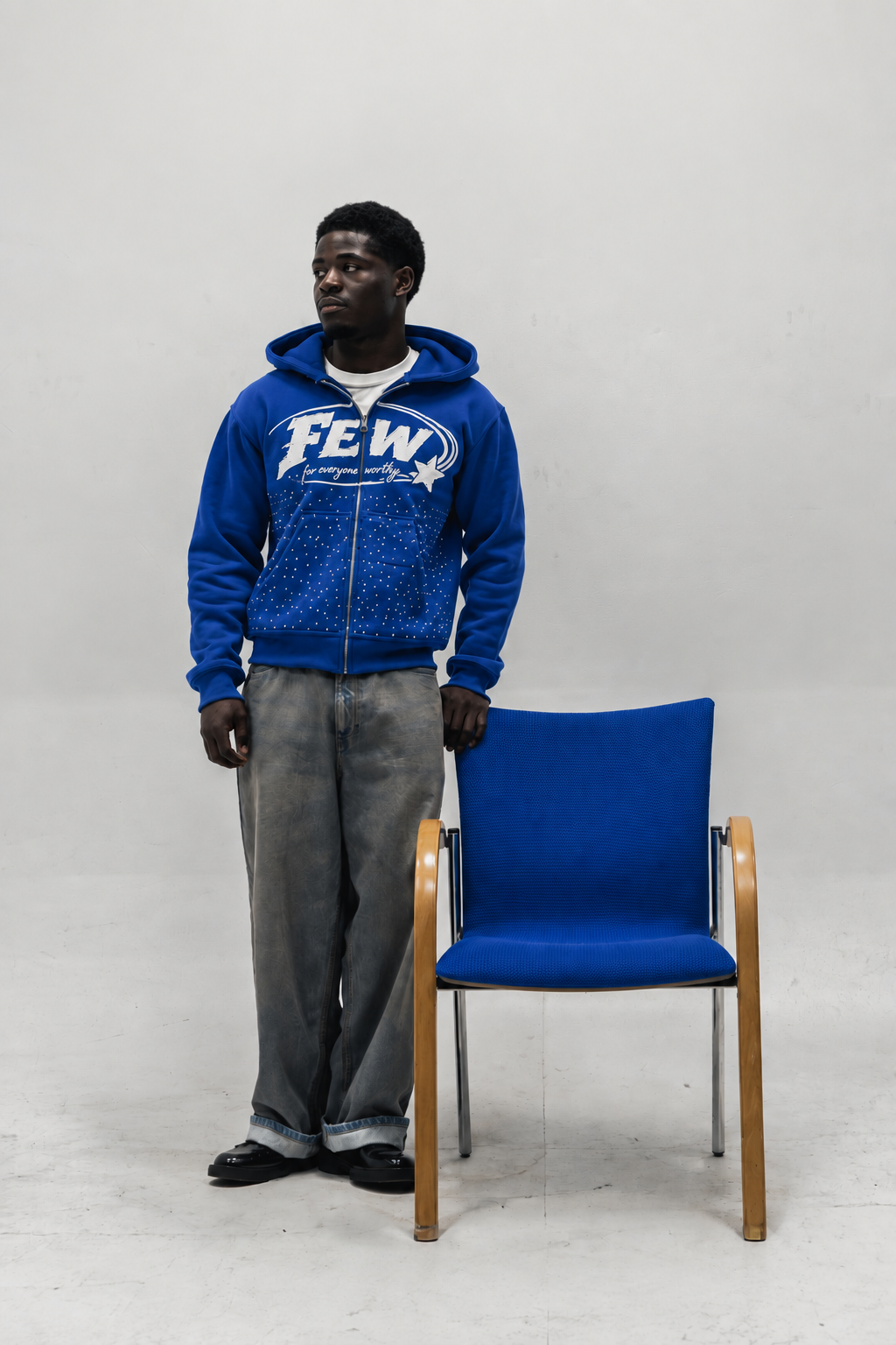 Few Zip-Up Hoodie (Blue)