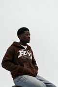 FEW Zip Up Hoodie (Brown)